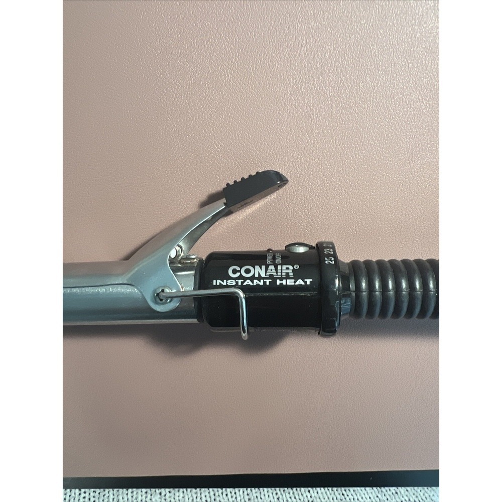Curling Iron Instant Heat Hair Styling Tool 1" Barrel 25 Settings Conair CD87W